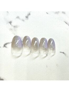 キューセブンネイルラウンジ 与野店(Q7 Nail Lounge)/定額Bデザイン ¥5,500