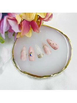 エクシア(ecxia)/ゴージャスパーツ定額ネイル