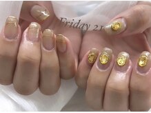 フライデートゥエンティーワン(Friday 21)/ニュアンスネイル/冬ネイル/