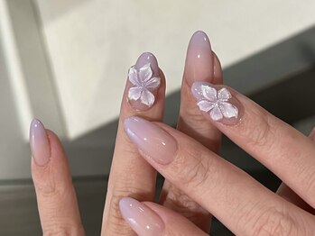 モナサロン(Mona salon)の写真/可愛いが詰まった最新デザインサンプルが豊富☆パラジェル取扱い♪ニュアンスやチークネイル、ユニコーンも