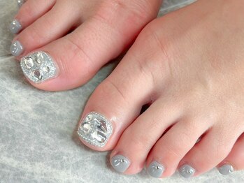 テラス(TERRACE)/フット親指アート