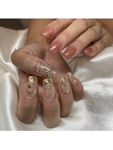 ロミー(Rommy)/キラキラ夏ネイル