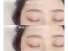 人気【新規】女性価格☆ふんわりお仕上げ☆眉毛スタイリングwax／毛量調整込