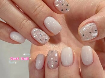 ベストネイル 池袋東口店(Best Nail)/ホワイトデザイン