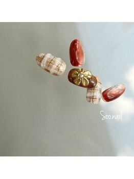 ソーネイル(Soo.nail)/11月定額ネイルトレンドデザイン