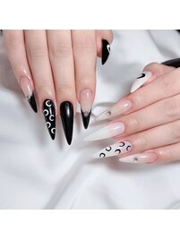 6本アートしパーツ付け