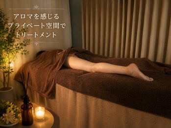 セラピシア(Therapisia)の写真/極上アロマに包まれ、90分以上の贅沢ケアで疲れを解放！心もお肌も満たされるご褒美サロン♪