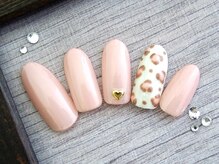 ネイルサロンフォーユー(for u)/レオパードネイル♪￥５９８０