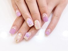 ネイルコレクション ピンク(Nail Collection Pink)/ジェル放題/３Ｄローズ・薔薇