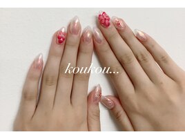 ミラー　ハイビスカス　花