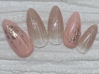 ハニービービー(Honey Bee Bee)/ナチュラルピンクネイル