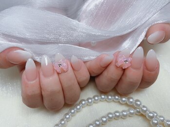 スノーネイルサロン 新宿店(Snow nail salon)/グラデーション/パーツ