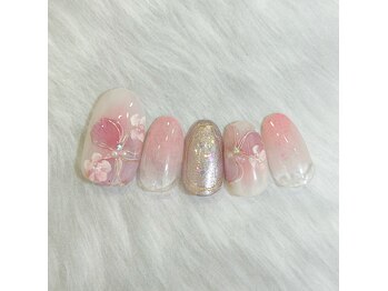 キュント(Qun’t)/ガーリーピンクの繊細あじさい