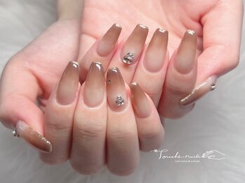 トゥーシェネイルズ(Touche'nails)/ブラウンネイル