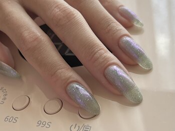 エムワイユーネイル(myu.nail)/オーロラミラー*・+