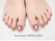スリアンハラジュク(Souriant HARAJUKU)の写真/人気のフットバス込みフットネイルでサンダル映えする素足へ。魅せたい足元に仕上げます☆