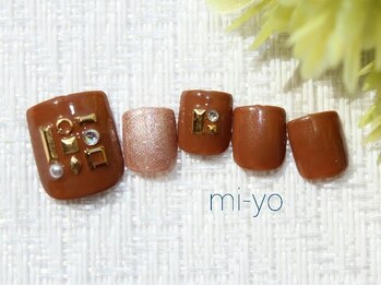 ミーヨ ネイル(mi-yo nail)/フット【定額¥8250(税込)★】