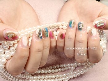 アンドシュシュネイル(&CHOU CHOU nail)/お客様ネイル