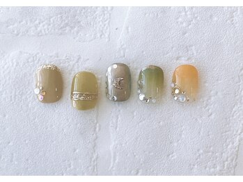 ジャム ネイルアンドアイラッシュ(Jam nail&eyelash)/1本550円アートサンプル