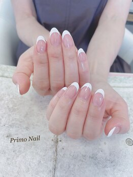 プリモネイル(PrimoNail)/☆美しい♪うっとりフレンチ☆