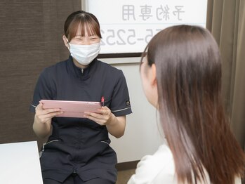 堺整骨院 大橋院 コガオブース(KOGAOBOOTH)/先生によるカウンセリング