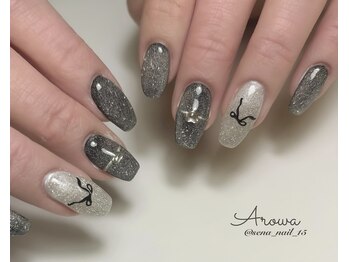 アロワ(Arowa)/マグネットリボンネイル