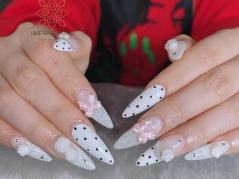 ウメネイルスタジオ(UME NAIL STUDIO)/* 長 さだしやり放題×つけ放題