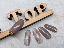 サロン ザ トップ(Salon the Top)/高貴 グレージュネイル