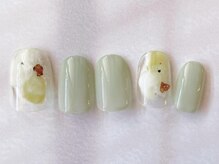 アイネイルズ 梅田店(I nails)/ピスタチオニュアンス￥7700