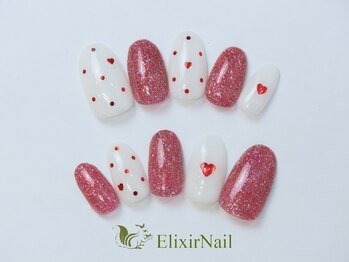 エリクサーネイル 神田(Elixir Nail)/シンプル/クーポン使用