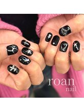ロアンネイル(roan nail)/ブラックネイル