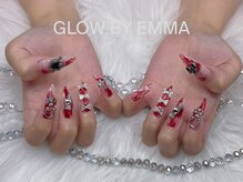 ロングネイルズ エマ(LongNails-Emma)/チップスカルプゴテゴテたっぷり