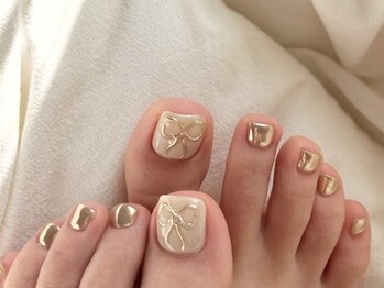 エイチ アンド ビー(H&B)/ミラーネイル　フットネイル