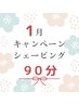 【1月限定】極上ハリ★ツヤコース90分￥19,530→￥13,000