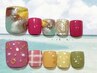 【ご新規様オフ無料】フット/アート付け放題¥10500→9500