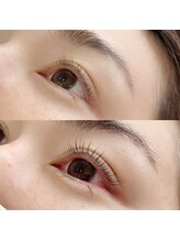 まつ毛エクステ専門サロン マドモア 加古川店/次世代パーマ≫ビフォーアフター