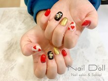 ネイルドール(Nail Doll)/バレンタインネイル