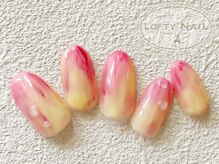 ロフティーネイル 駒川店(Lofty Nail)/桃ネイル