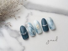 ワイネイル(Y.nail)/ブルー系ニュアンス