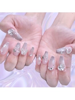 ルーミー アンド コー(Roomy&co.)/蝶々ネイル