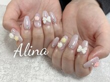 エリナネイルサロン池袋(Alina Nail Salon)/ガーリーネイル