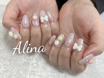 エリナネイルサロン池袋(Alina Nail Salon)/ガーリーネイル