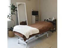 施術はベッド1台でマンツーマン体制です！☆