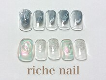 リッシュネイル 新百合ヶ丘店(riche nail)/シンプルアートコース