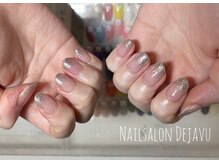 デジャヴ(Dejavu)/ラメグラデーションネイル