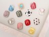 《フットネイル》　可愛さをプラス！フットワンポイントアート　 8,980円～
