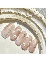 ハーティーネイル 自由が丘南口店(heartynail)/ワンカラー/ニュアンス/春