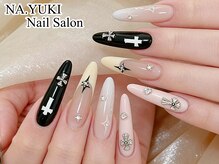 ナユキ 吉祥寺店(NA.YUKI)/クロム十字架ピアスネイル