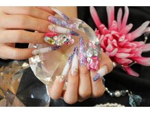 エスフィーネイルサロン ブリーユ(Esfy nailsalon Brille)/1.5枚白いロングスカルプ