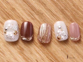 アイネイルズ 吉祥寺店(I nails)/クリスマスニュアンス[吉祥寺]